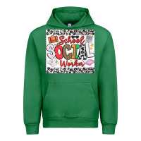 Emerald School Social Worker Urban Hoodie - CowhideDigitalArt