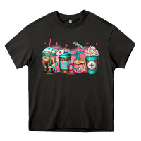 Asphalt nurse fuel coffee Heavy Core Tee - Jasminsmagicworld