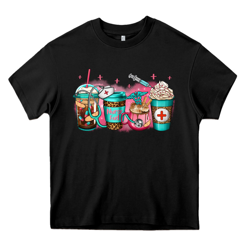 Nurse Fuel Coffee Heavy Core Tee by Jasminsmagicworld | Teevron