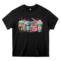 Black nurse fuel coffee Heavy Core Tee - Jasminsmagicworld