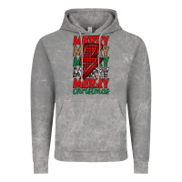 Cloud Rock merry christmas lightning bolt Vintage Hoodie - MaliasSmallBusiness