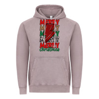 Vintage Zinc merry christmas lightning bolt Vintage Hoodie - MaliasSmallBusiness