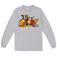 Moon Dust farm animals with sunflower headbands Long Sleeve Tee - Jasminsmagicworld