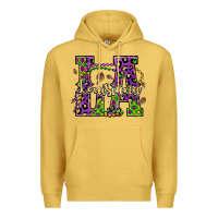 Antique Gold louisiana mardi gras Premium Hoodie - OliviaCreatesArt