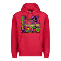 Cardinal louisiana mardi gras Premium Hoodie - OliviaCreatesArt