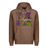 Chestnut louisiana mardi gras Premium Hoodie - OliviaCreatesArt