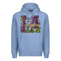 Colony Blue louisiana mardi gras Premium Hoodie - OliviaCreatesArt