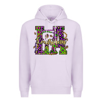 Lilac louisiana mardi gras Premium Hoodie - OliviaCreatesArt