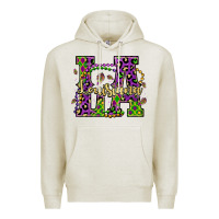 Oatmeal Heather louisiana mardi gras Premium Hoodie - OliviaCreatesArt