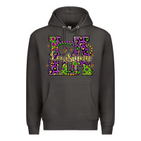 Smoke louisiana mardi gras Premium Hoodie - OliviaCreatesArt