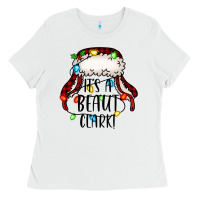 White it's a beaut clark christmas vacation Ladies Tee - Jasminsmagicworld