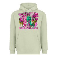 Matcha My first Valentine's Day Dragon Heavyweight Hoodie - FaDigitalArtStudio