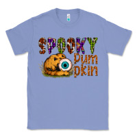 Colony Blue spooky pumpkin Classic Tee - SublimationCraftShop