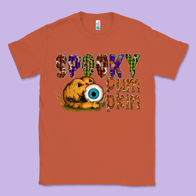 Spooky Pumpkin Classic Tee Designed By Sublimationcraftshop
