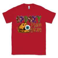 Red spooky pumpkin Classic Tee - SublimationCraftShop