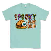 Seafoam spooky pumpkin Classic Tee - SublimationCraftShop