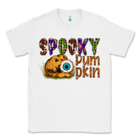 White spooky pumpkin Classic Tee - SublimationCraftShop