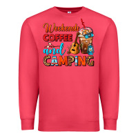 Cardinal weekends coffee and camping frappe coffee Premium Sweatshirt - FaDigitalArtStudio