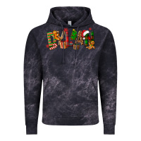 Cloud Black Personalized Christmas Themed Vintage Hoodie - NancyCooperArtShop