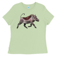 Matcha Warthog Illustrations Ladies Tee - LillyAllenDesigns