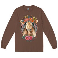 Chestnut flower cow Long Sleeve Tee - Jasminsmagicworld