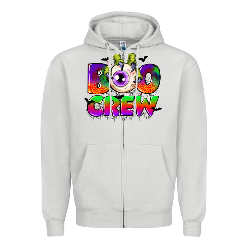 Boo Crew Zipper Hoodie by CowGirlArtShop | Teevron