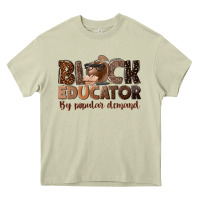 Mossy black educator by popular demand Heavy Core Tee - NancyCooperArtShop