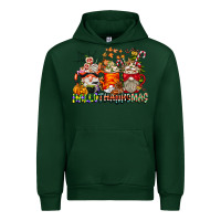 Foreset Green Hallothanksmas Gnome Coffee Cups Urban Hoodie - CowhideDigitalArt