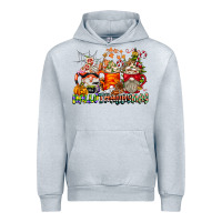 Heather Grey Hallothanksmas Gnome Coffee Cups Urban Hoodie - CowhideDigitalArt