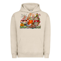 Pigment French Oak Hallothanksmas Gnome Coffee Cups Urban Hoodie - CowhideDigitalArt