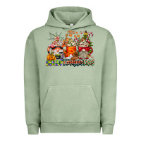 Pigment Oil Green Hallothanksmas Gnome Coffee Cups Urban Hoodie - CowhideDigitalArt