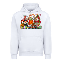 White Hallothanksmas Gnome Coffee Cups Urban Hoodie - CowhideDigitalArt