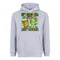 Heather Grey St. Patrick's Breakfast of leprechaun Heavyweight Hoodie - OliviaCreatesArt