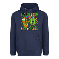 Navy St. Patrick's Breakfast of leprechaun Heavyweight Hoodie - OliviaCreatesArt