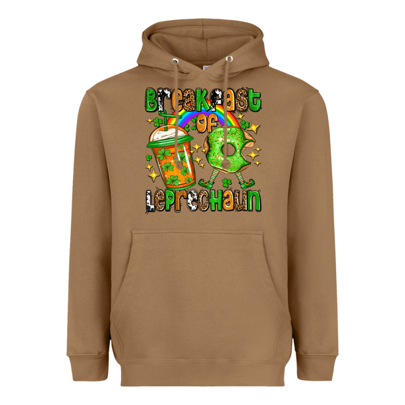 St. Patrick's Breakfast Of Leprechaun Heavyweight Hoodie by OliviaCreatesArt | Teevron