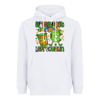 White St. Patrick's Breakfast of leprechaun Heavyweight Hoodie - OliviaCreatesArt