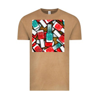 Vintage Camel nail polish with glitter seamless pattern bbs Vintage Tee - BundleAndBundleShop