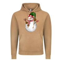 Vintage Camel Snowman Vintage Hoodie - NancyCooperArtShop