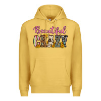 Antique Gold beautiful crazy Premium Hoodie - OliviaCreatesArt