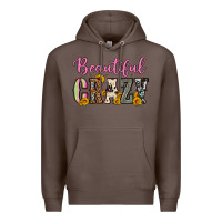 Coffee beautiful crazy Premium Hoodie - OliviaCreatesArt