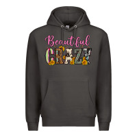 Smoke beautiful crazy Premium Hoodie - OliviaCreatesArt