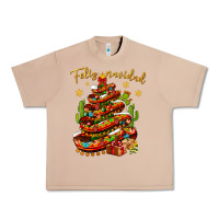 Burro Christmas Feliz Navidad Urban Heavy Tee - BundleAndBundleShop