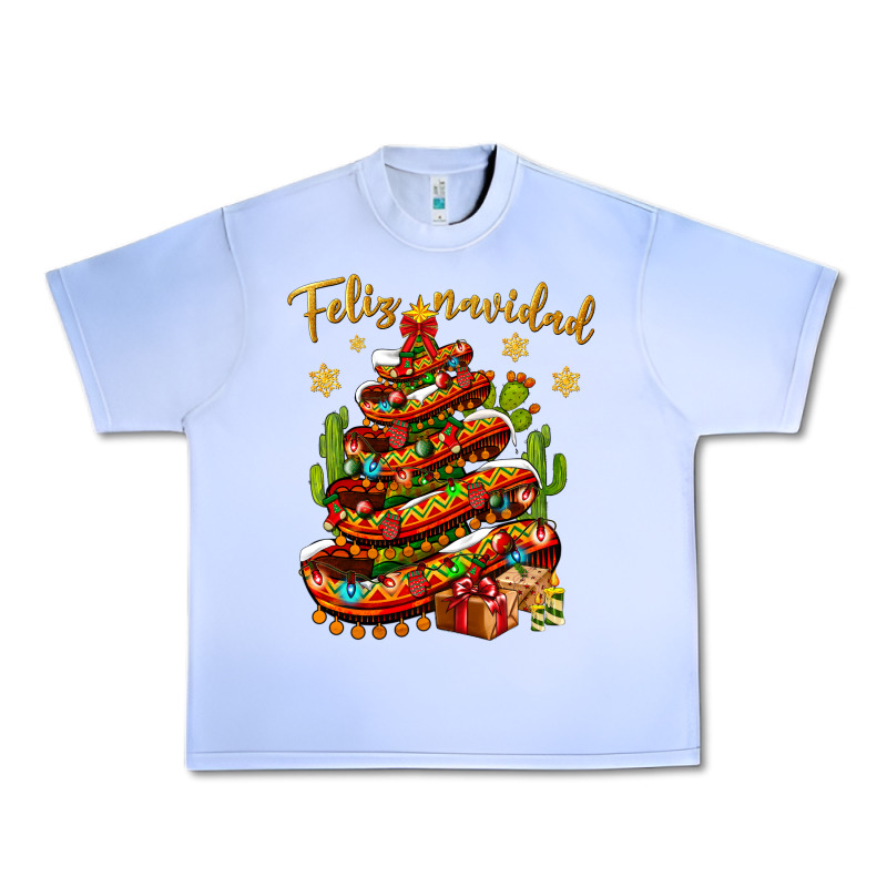 Christmas Feliz Navidad Urban Heavy Tee by BundleAndBundleShop | Teevron