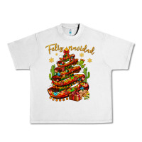 Lunar Rock Christmas Feliz Navidad Urban Heavy Tee - BundleAndBundleShop