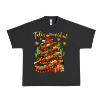 Pigment Black Christmas Feliz Navidad Urban Heavy Tee - BundleAndBundleShop