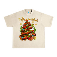 Sandshell Christmas Feliz Navidad Urban Heavy Tee - BundleAndBundleShop
