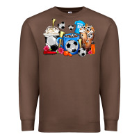 Chestnut Soccer Coffee Cups Premium Sweatshirt - FaDigitalArtStudio