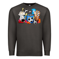 Smoke Soccer Coffee Cups Premium Sweatshirt - FaDigitalArtStudio