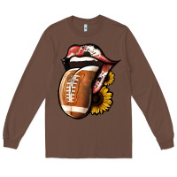 Chestnut football Long Sleeve Tee - Jasminsmagicworld