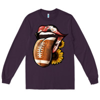 Plum football Long Sleeve Tee - Jasminsmagicworld